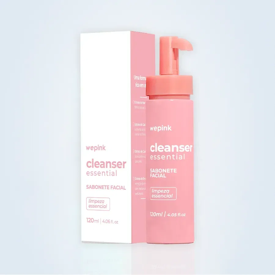 Cleanser Essential Sabonete Facial 120ml - Wepink - foto 2