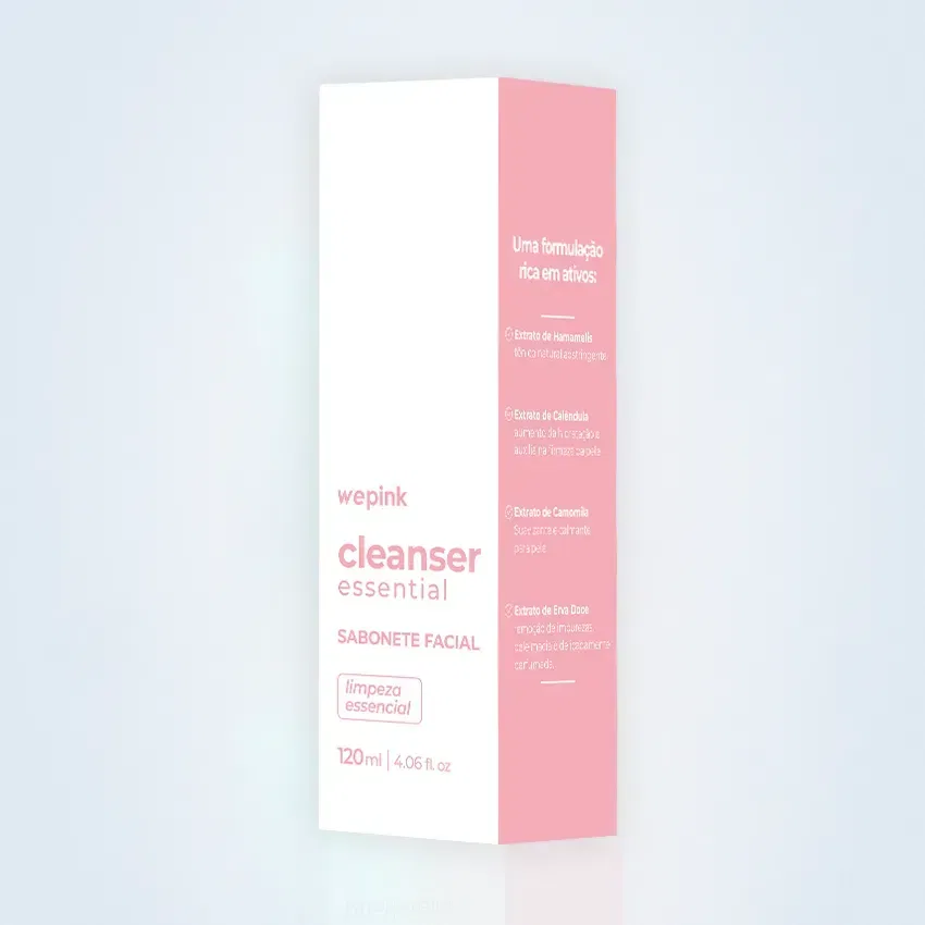 Cleanser Essential Sabonete Facial 120ml - Wepink - foto 5