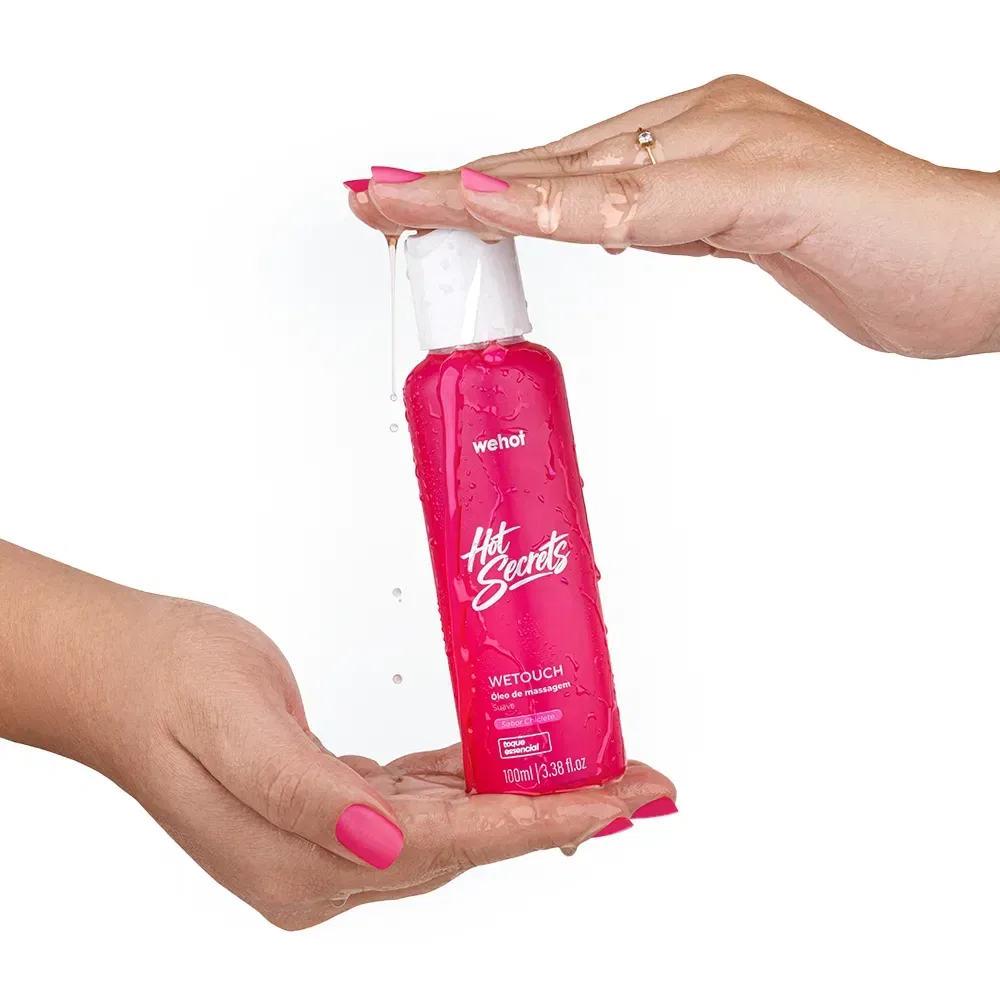 Óleo de Massagem Corporal Chiclete 100ml - Wepink Wehot - foto 4