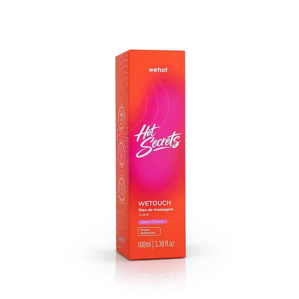 Óleo de Massagem Corporal Chiclete 100ml - Wepink Wehot - foto 5