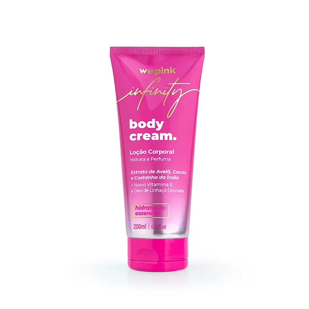 Body Cream Infinity Desodorante Hidratante 200ml - Wepink - foto 4