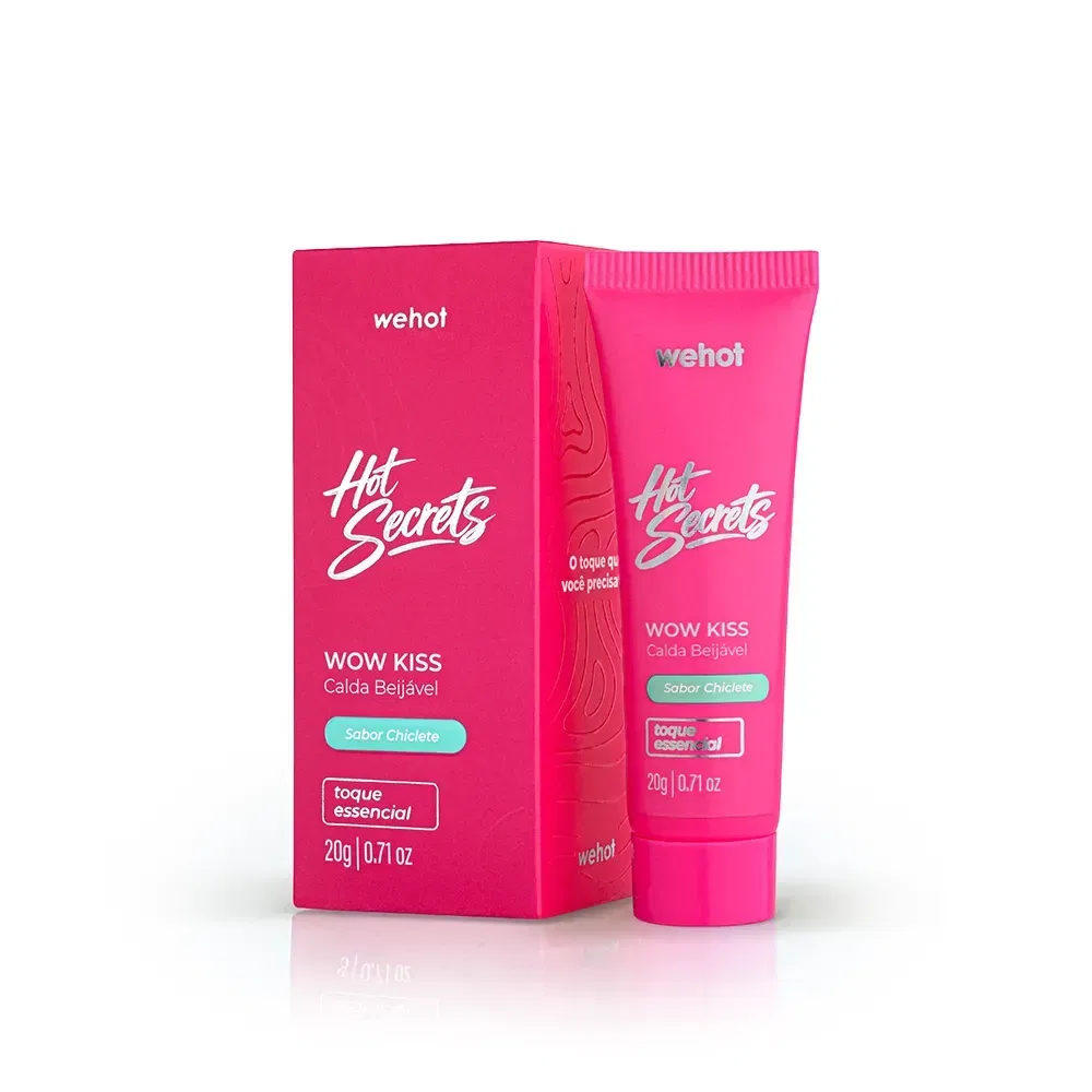 Calda Beijável Chiclete 20g - Wepink Wehot - foto 1