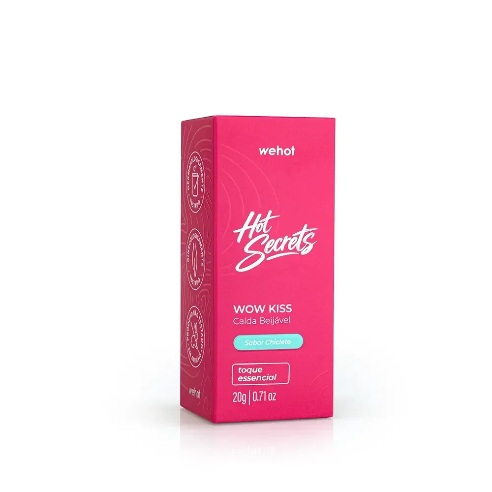 Calda Beijável Chiclete 20g - Wepink Wehot - foto 5
