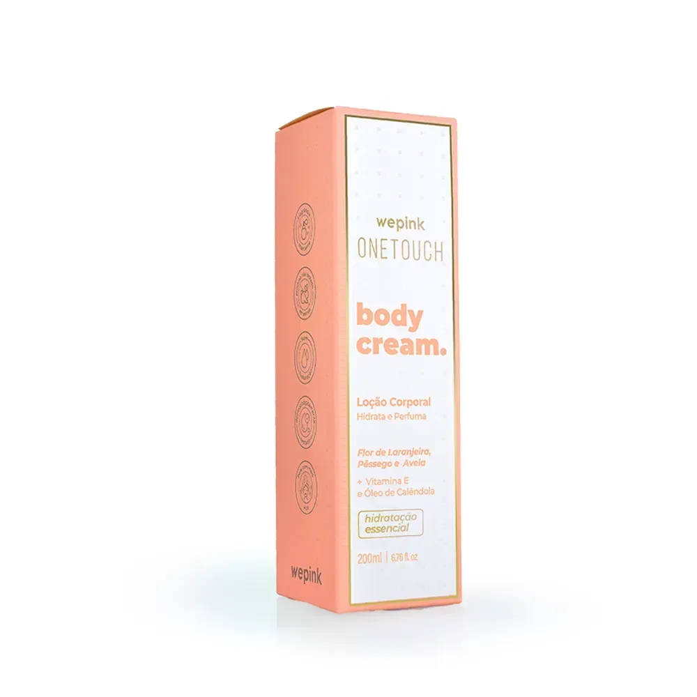 Body Cream One Touch Desodorante Hidratante 200ml - Wepink - foto 6