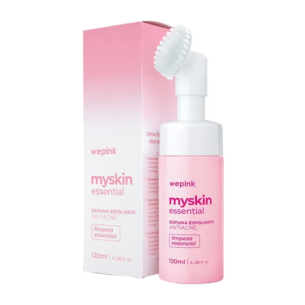 Myskin Essential Espuma Esfoliante 120ml - Wepink - foto 1