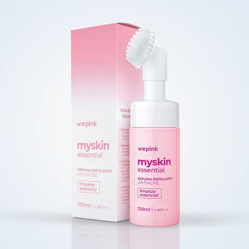 Myskin Essential Espuma Esfoliante 120ml - Wepink - foto 2