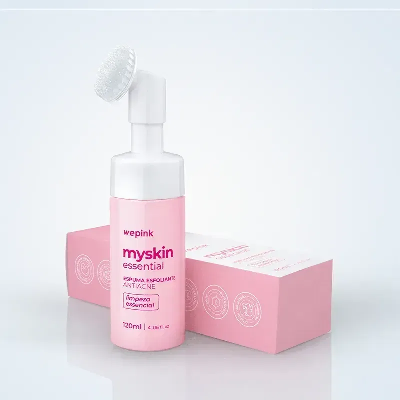 Myskin Essential Espuma Esfoliante 120ml - Wepink - foto 4