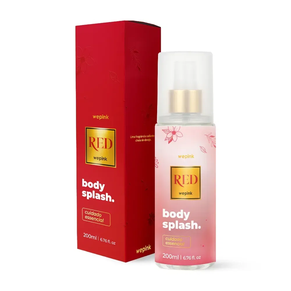 Body Splash Red Desodorante Colônia 200ml - Wepink - foto 1