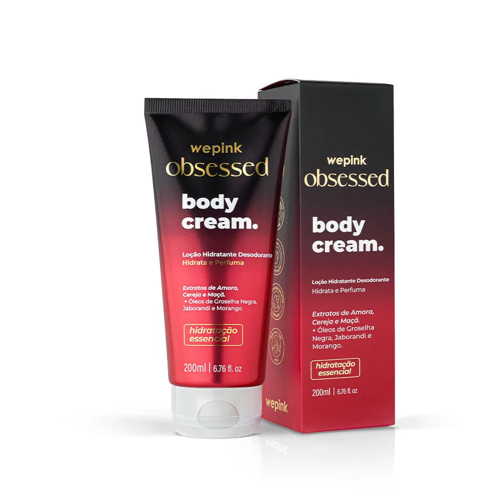 Body Cream Obsessed Desodorante Hidratante 200ml - Wepink - foto 1