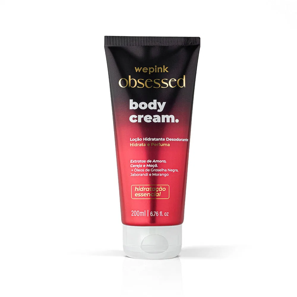 Body Cream Obsessed Desodorante Hidratante 200ml - Wepink - foto 4