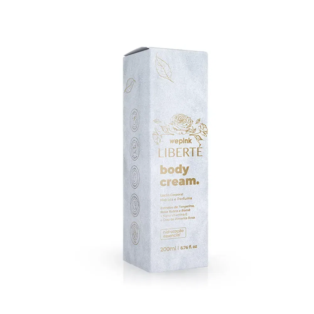 Body Cream Liberté Desodorante Hidratante 200ml - Wepink - foto 6