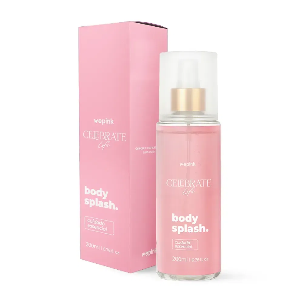 Body Splash Celebrate Life Desodorante Colônia 200ml - Wepink - foto 1