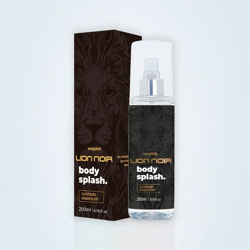 Body Splash Lion Noir Desodorante Colônia 200ml - Wepink - foto 6