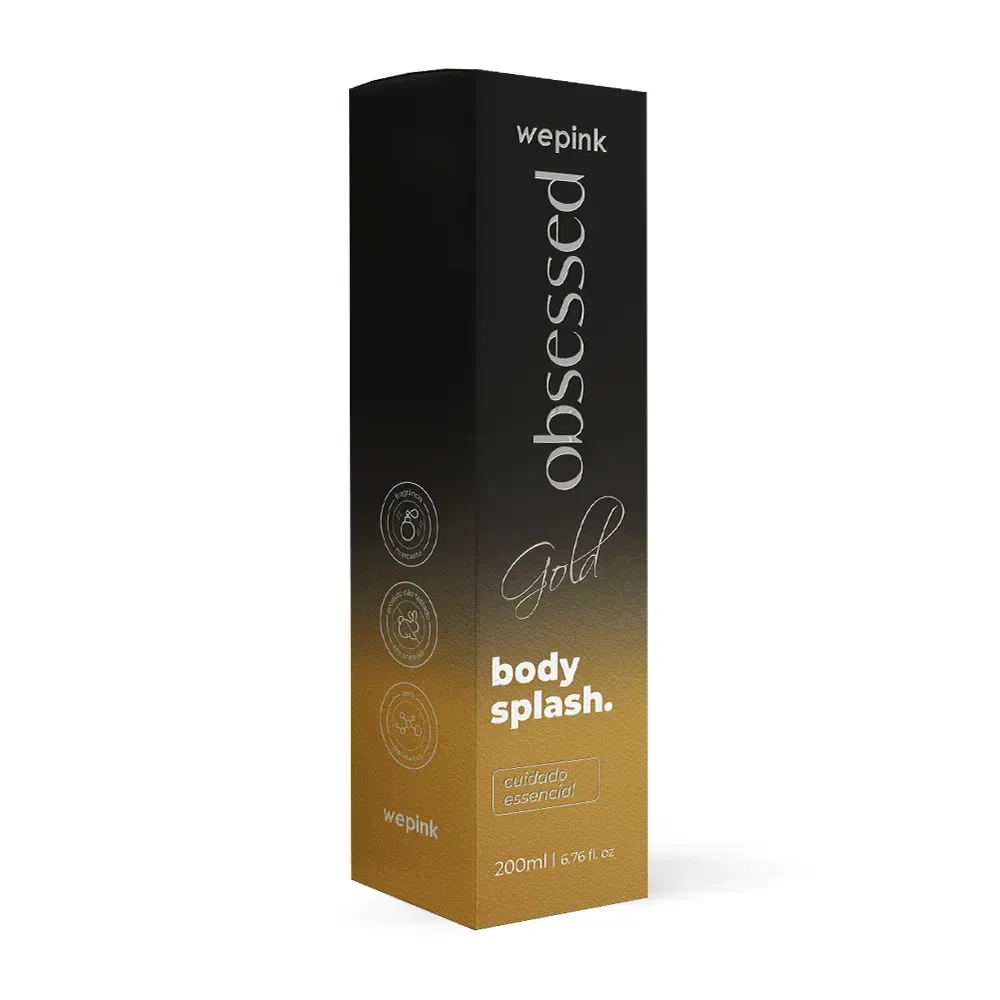 Body Splash Obsessed Gold Desodorante Colônia 200ml - Wepink - foto 4
