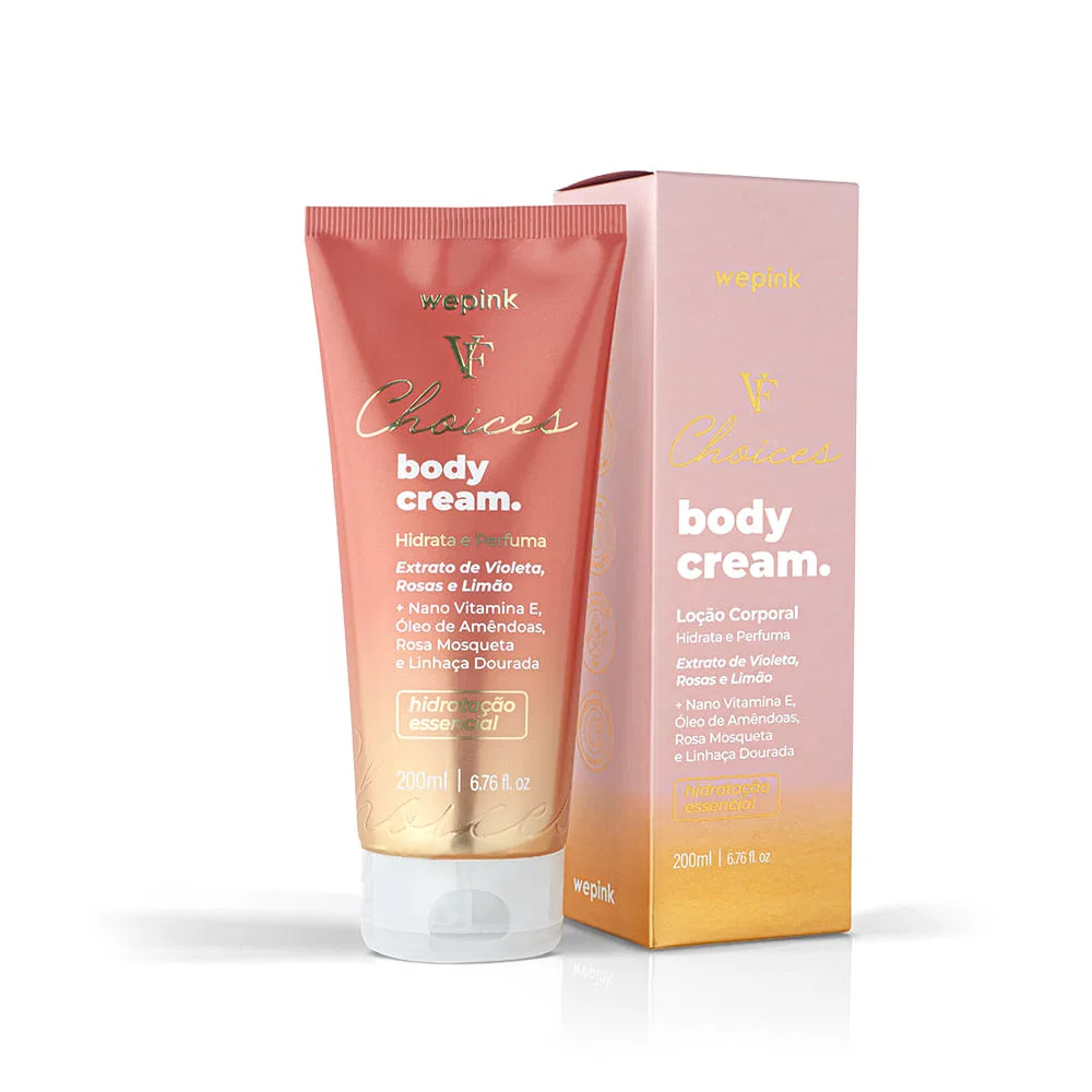 Body Cream VF Choices Desodorante Hidratante 200ml - Wepink - foto 1