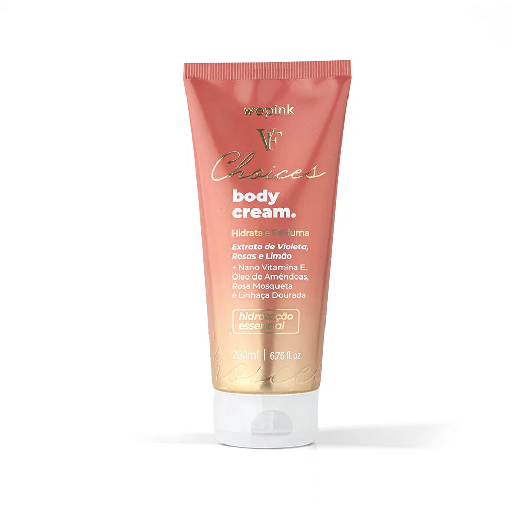 Body Cream VF Choices Desodorante Hidratante 200ml - Wepink - foto 2