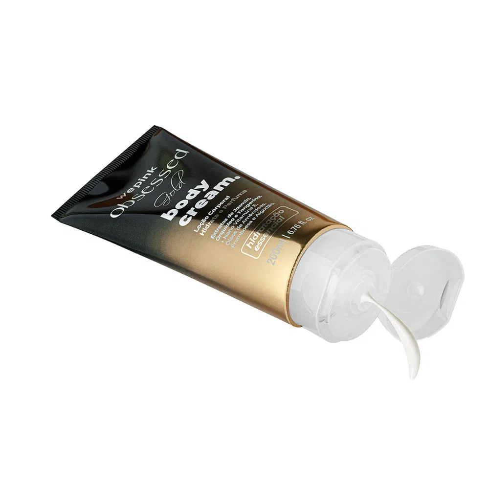 Body Cream Obsessed Gold Desodorante Hidratante 200ml - Wepink - foto 2