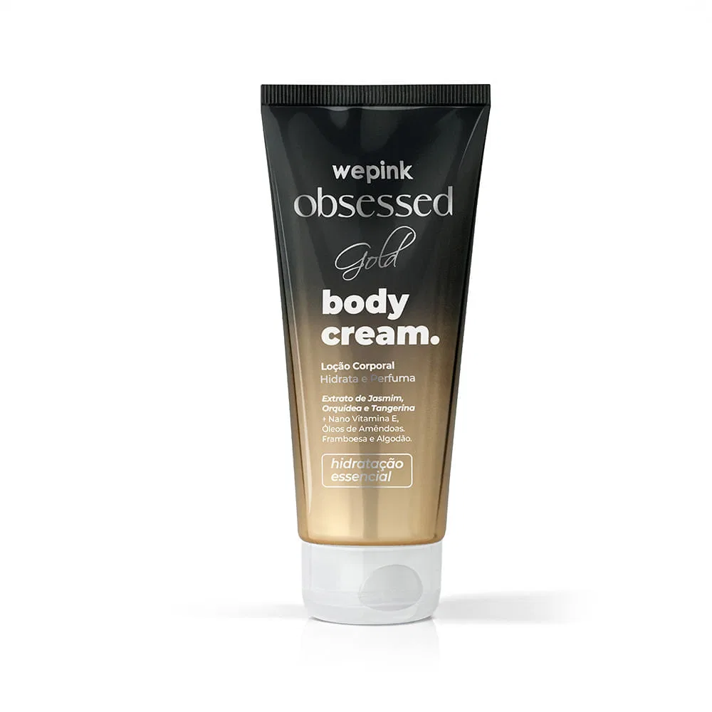 Body Cream Obsessed Gold Desodorante Hidratante 200ml - Wepink - foto 4