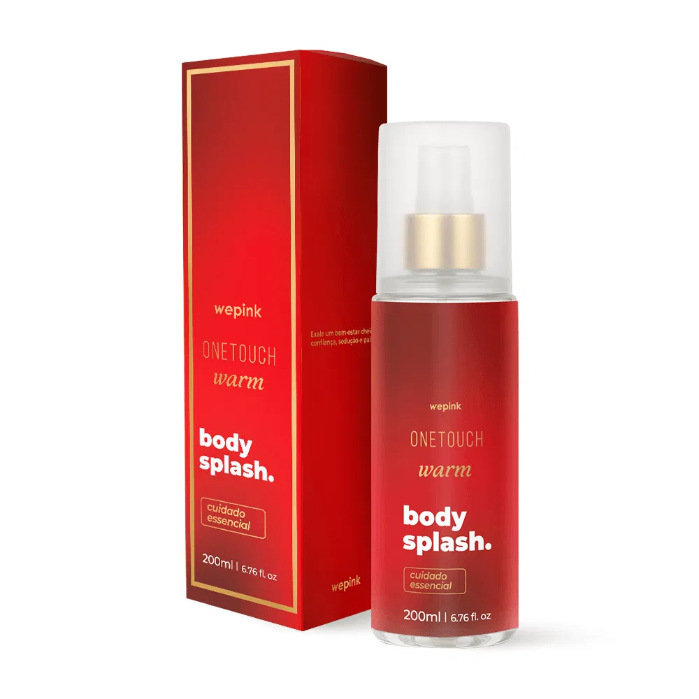 Body Splash One Touch Warm Desodorante Colônia 200ml - Wepink - foto 1
