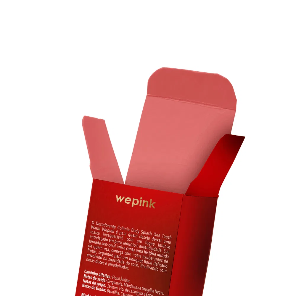 Body Splash One Touch Warm Desodorante Colônia 200ml - Wepink - foto 5
