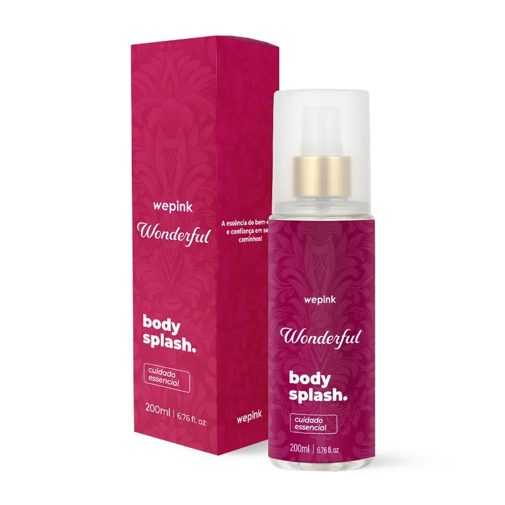 Body Splash Wonderful Desodorante Colônia 200ml - Wepink - foto 1