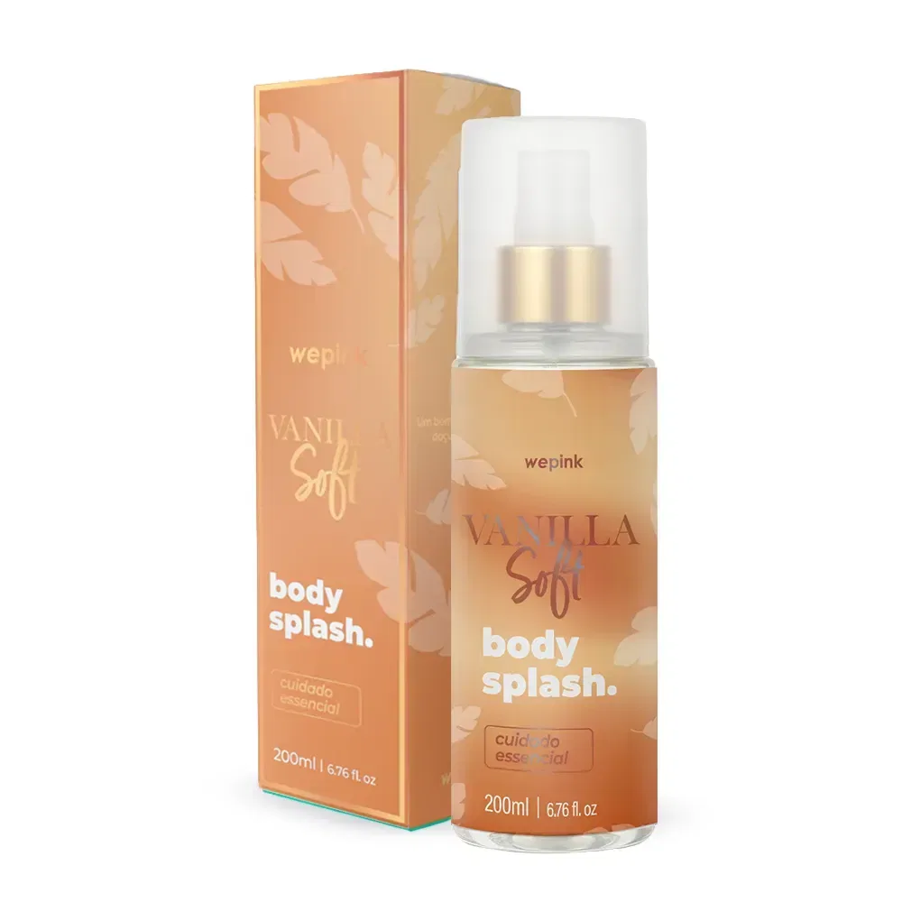 Body Splash Vanilla Soft Desodorante Colônia 200ml - Wepink - foto 1
