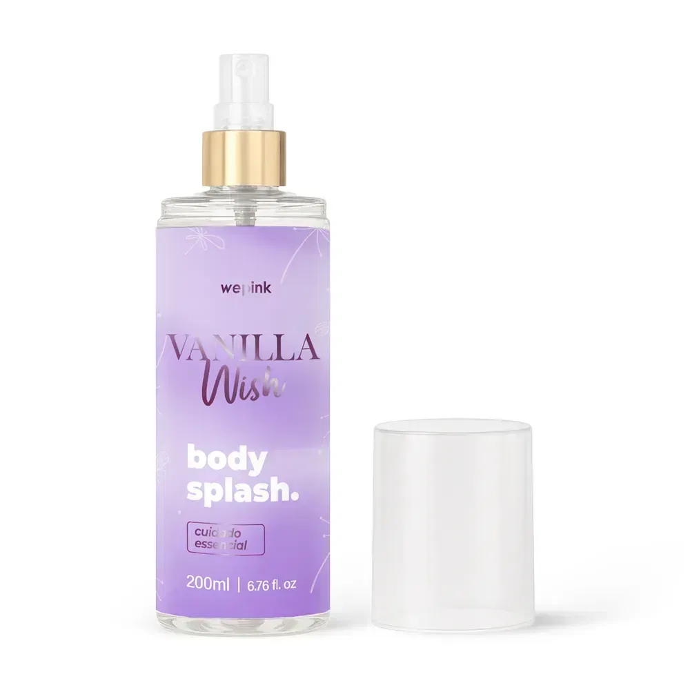 Body Splash Vanilla Wish Desodorante Colônia 200 ml - Wepink - foto 2