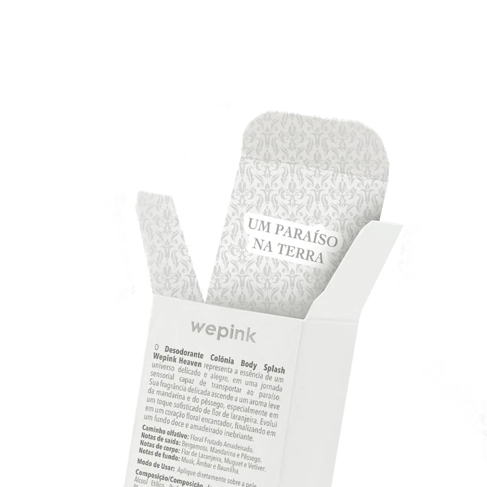 Body Splash Heaven Desodorante Colônia 200ml - Wepink - foto 5