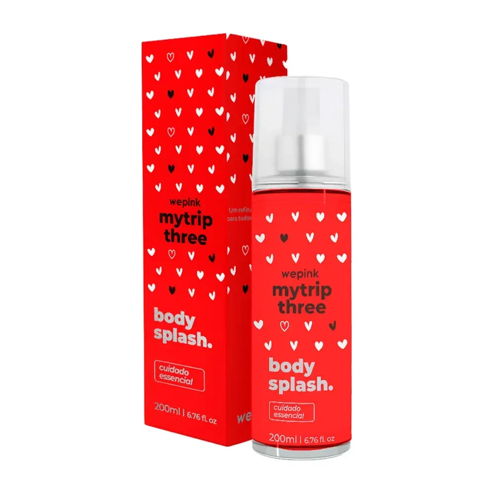 Body Splash My Trip Three Desodorante Colônia 200ml - Wepink - foto 1