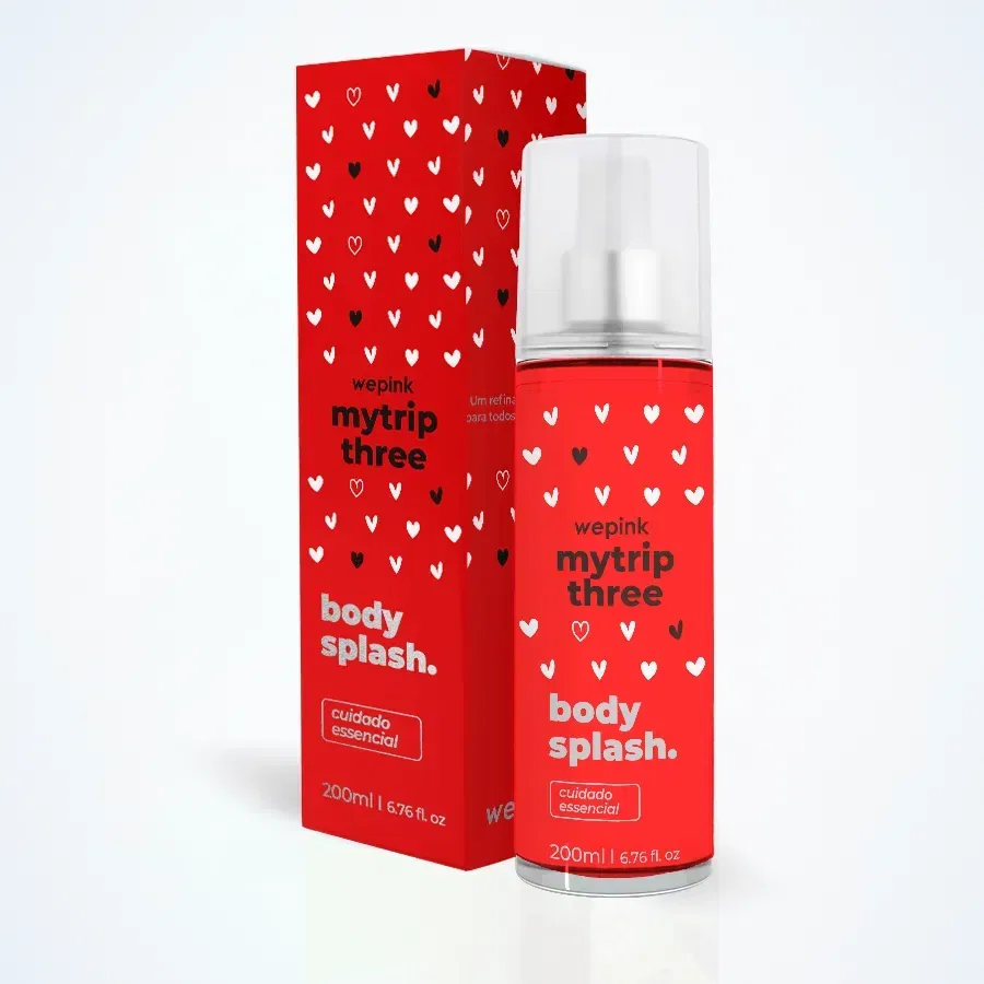 Body Splash My Trip Three Desodorante Colônia 200ml - Wepink - foto 2