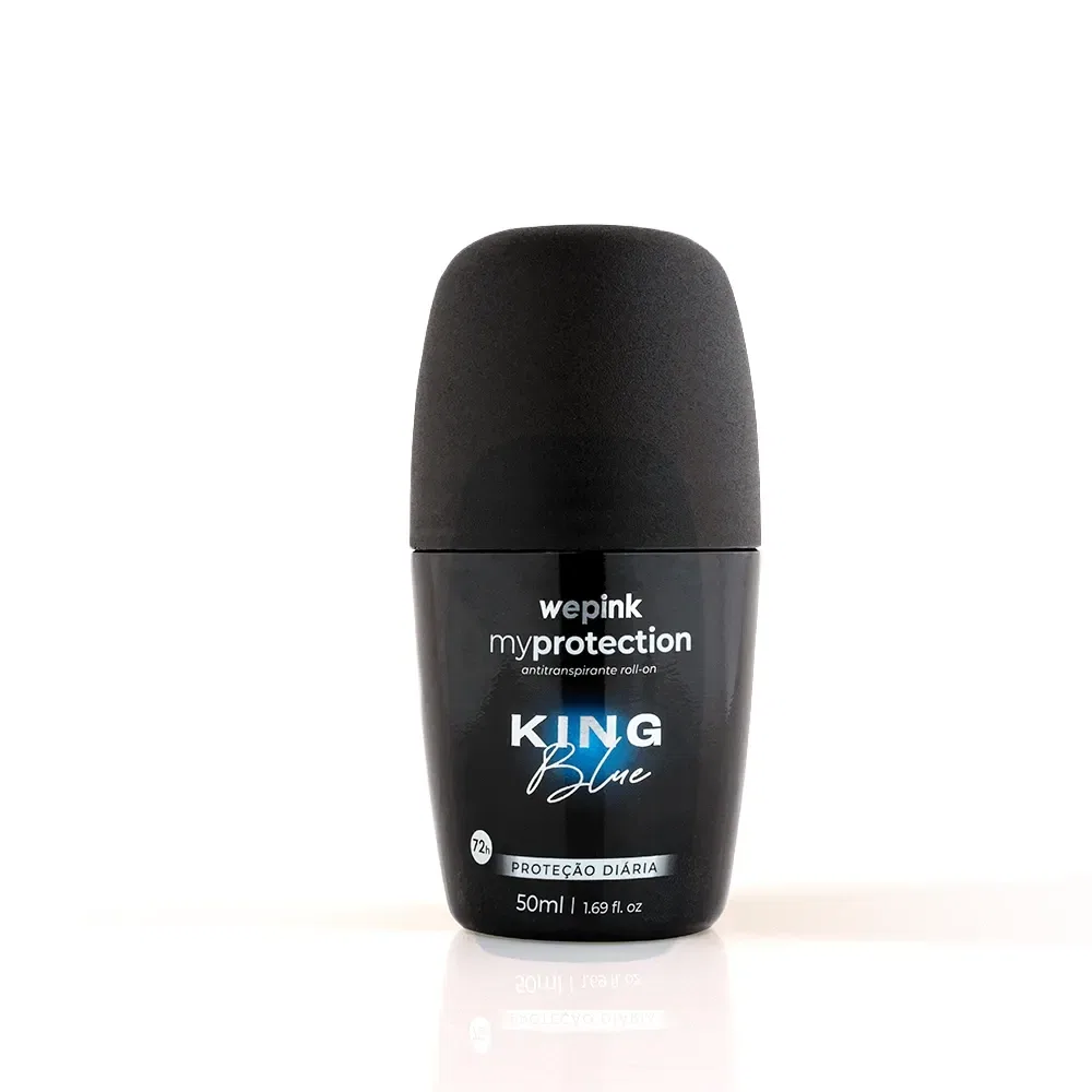 Desodorante Antitranspirante Roll-on MyProtection King Blue 50ml - Wepink - foto 4
