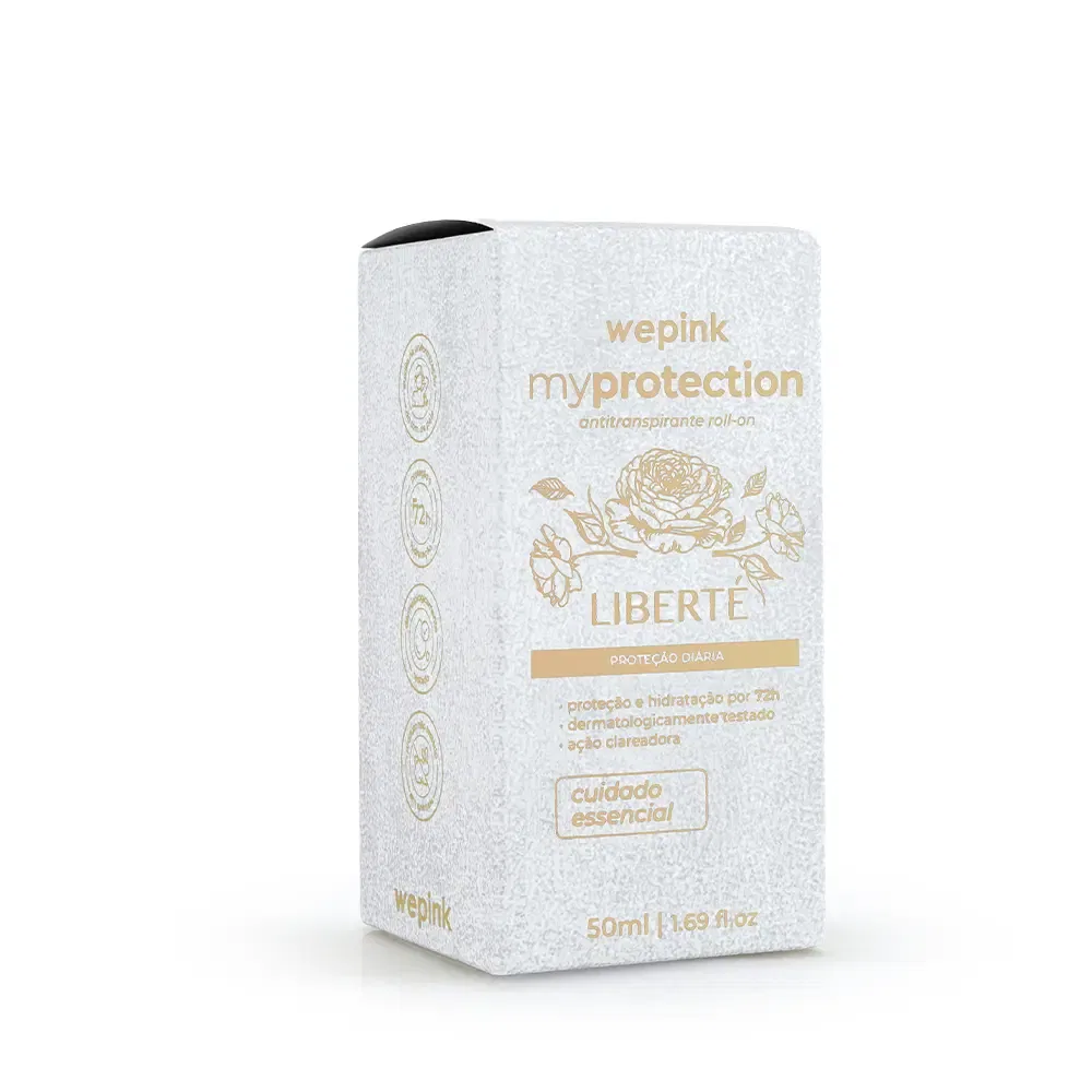 Desodorante Antitranspirante Roll-on MyProtection Liberté 50ml - Wepink - foto 5