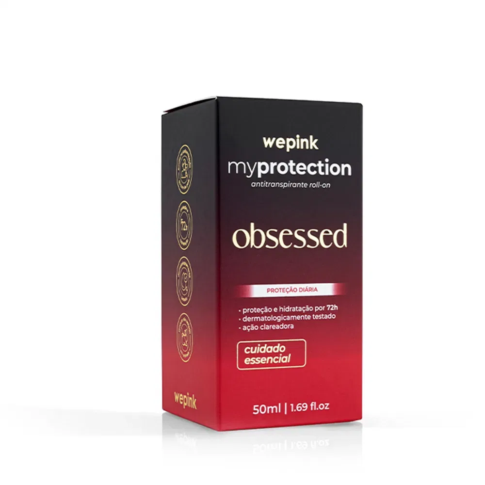 Desodorante Antitranspirante Roll-on MyProtection Obsessed 50ml - Wepink - foto 5