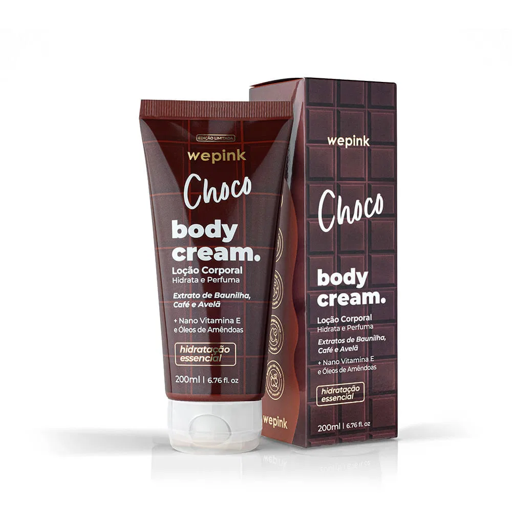 Body Cream Choco Desodorante Hidratante 200ml - Wepink - foto 1