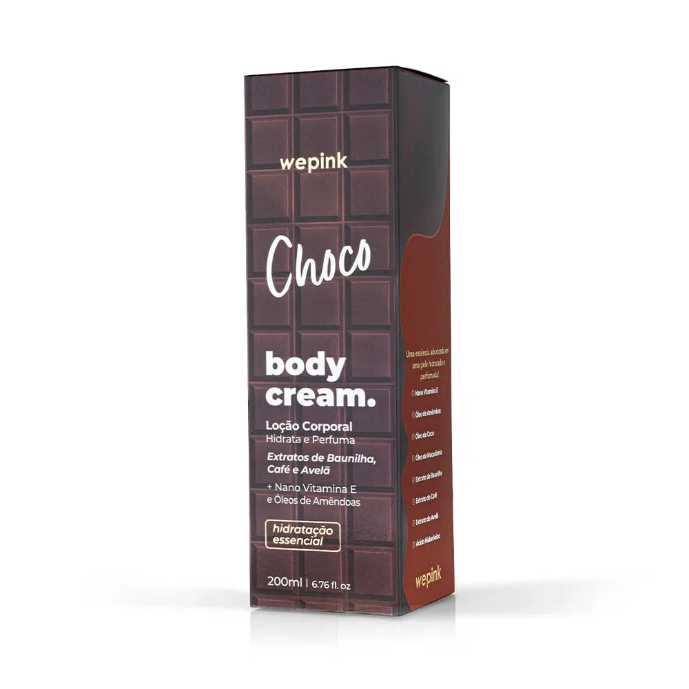 Body Cream Choco Desodorante Hidratante 200ml - Wepink - foto 6