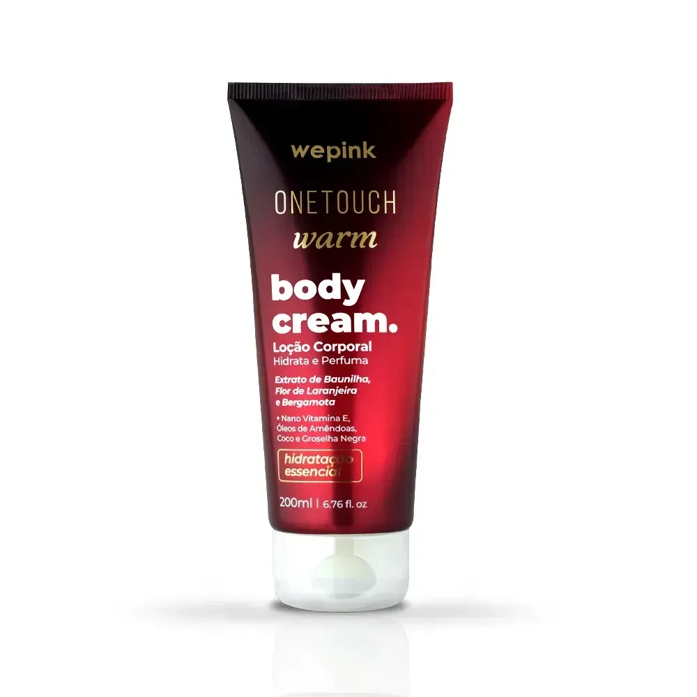 Body Cream One Touch Warm Desodorante Hidratante 200ml - Wepink - foto 4