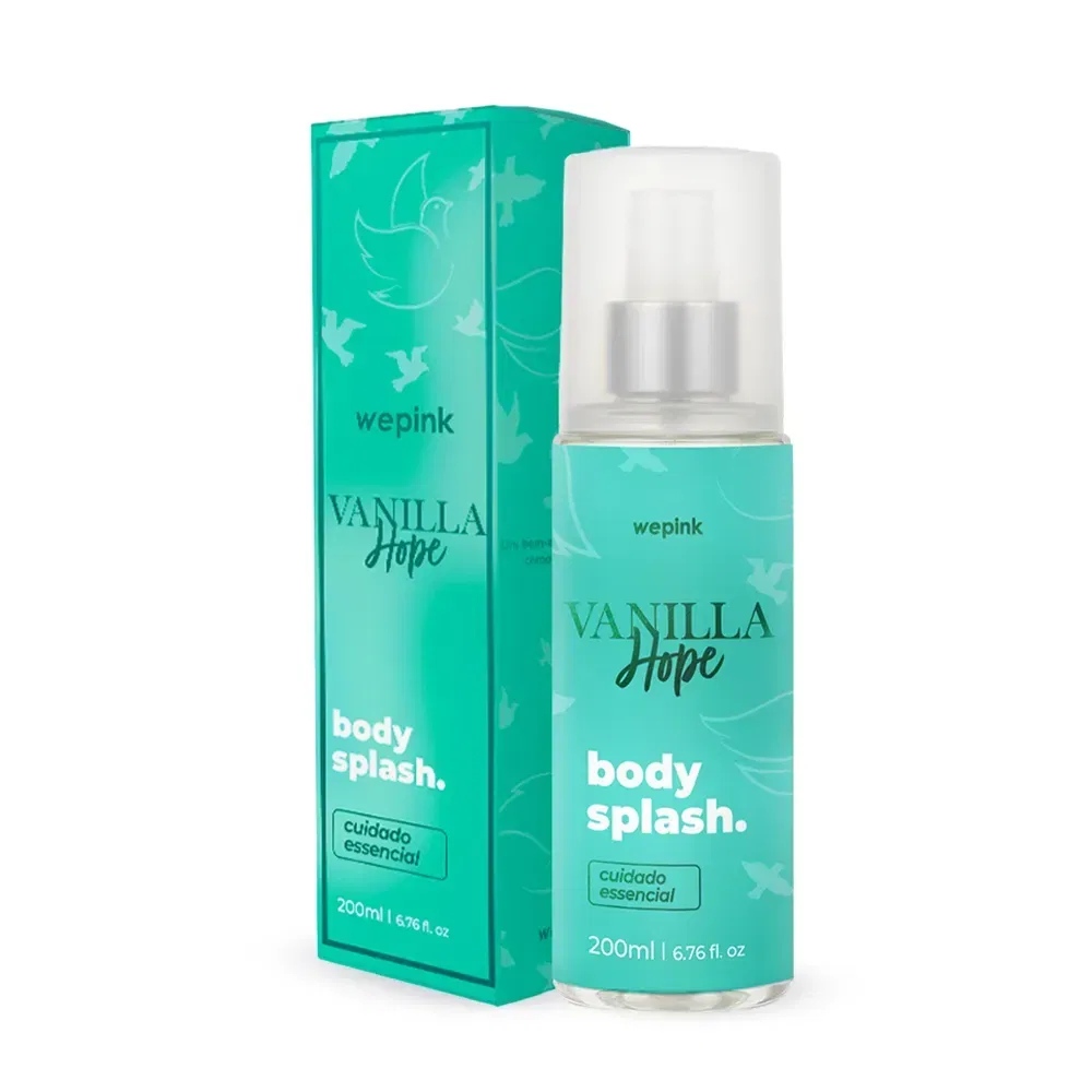 Body Splash Vanilla Hope Desodorante Colônia 200ml - Wepink - foto 1