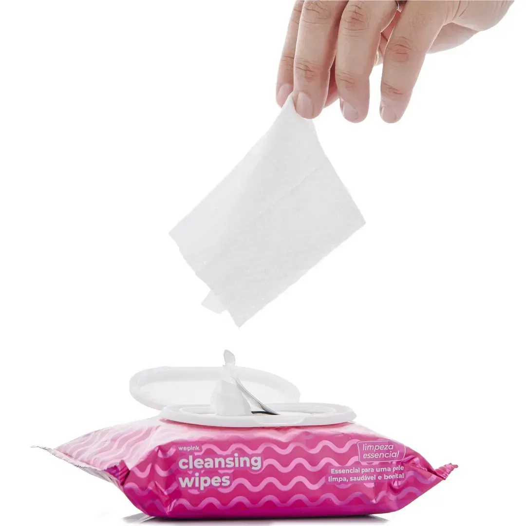 Cleansing Wipes Lenço Umedecido Demaquilante 25 un. - Wepink - foto 3