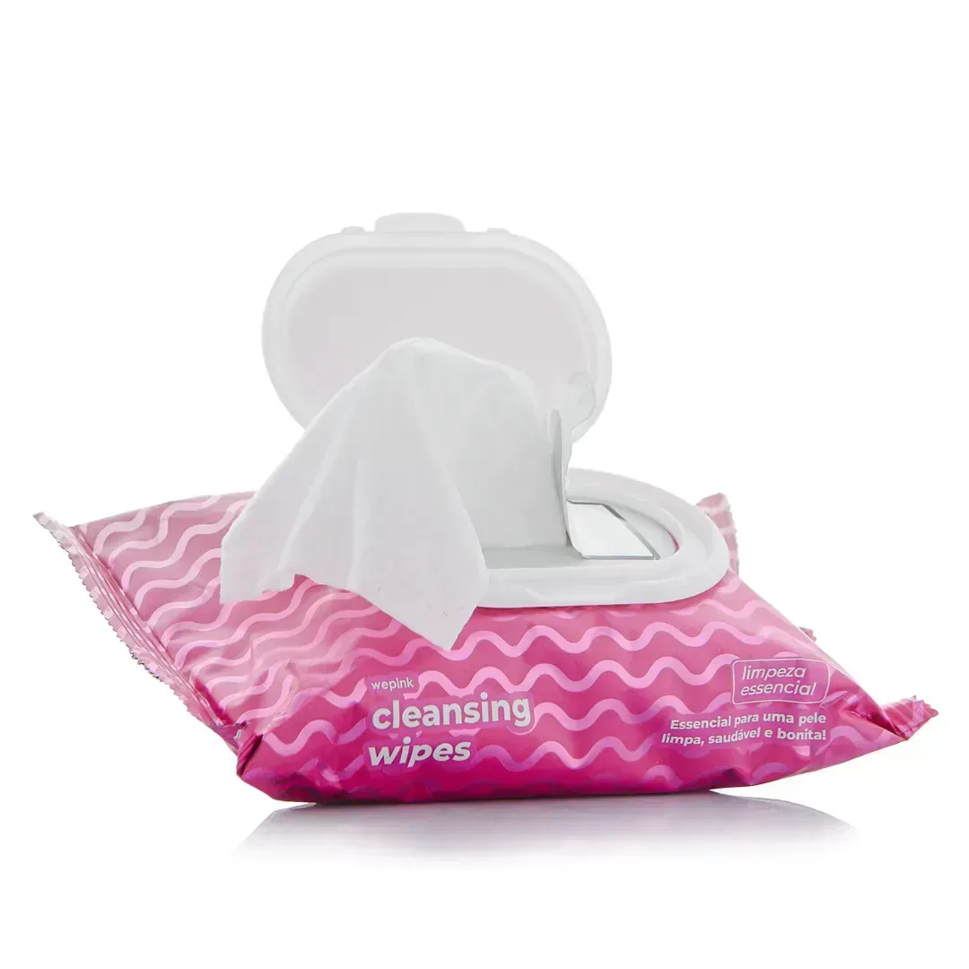 Cleansing Wipes Lenço Umedecido Demaquilante 25 un. - Wepink - foto 4