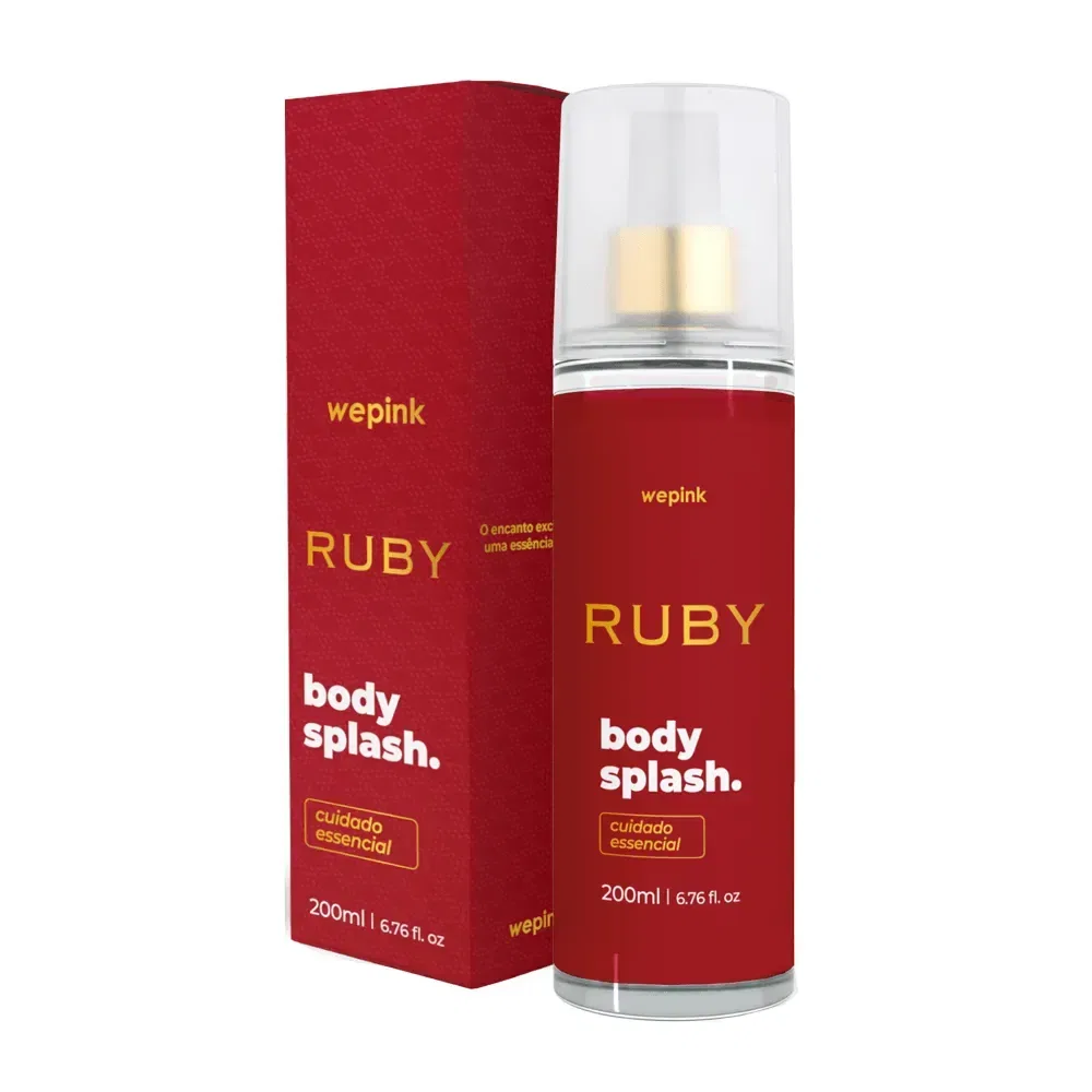 Body Splash Ruby Desodorante Colônia 200ml - Wepink - foto 1