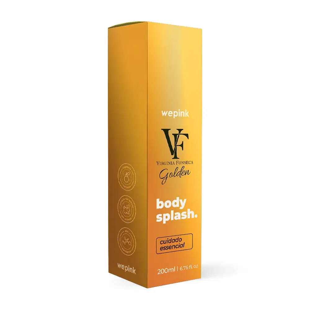 Body Splash VF Golden Desodorante Colônia 200ml - Wepink - foto 5