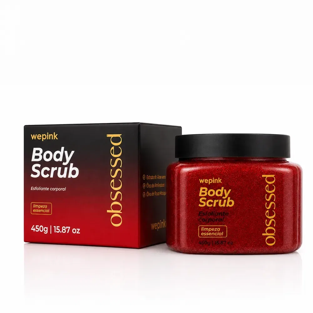 Body Scrub Obsessed Esfoliante Corporal 450g - Wepink - foto 1