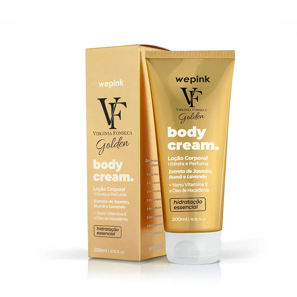 Body Cream VF Golden Desodorante Hidratante 200ml - Wepink - foto 1