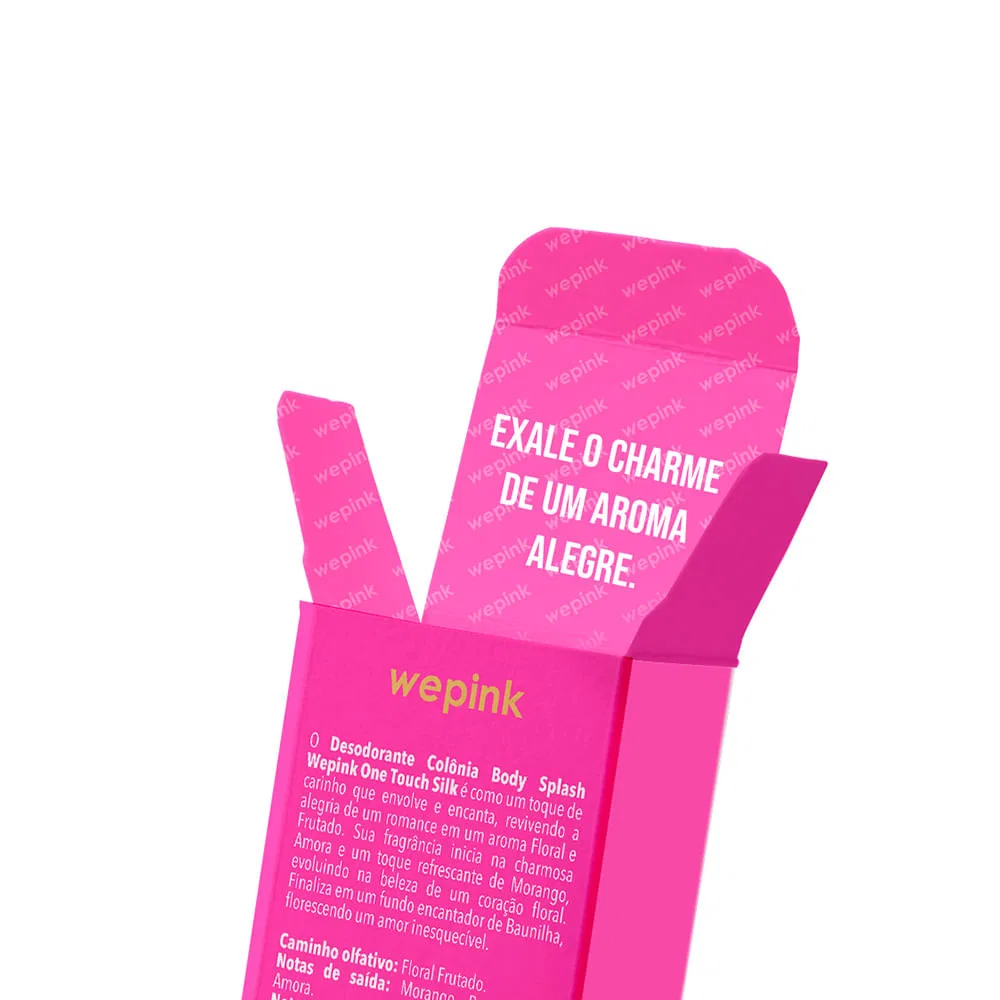 Body Splash One Touch Silk Desodorante Colônia 200ml - Wepink - foto 5