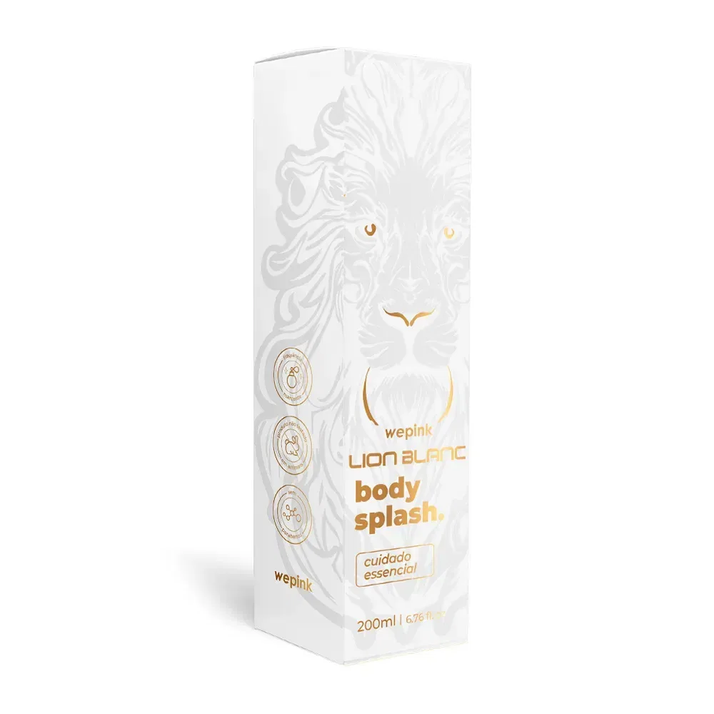 Body Splash Lion Blanc Desodorante Colônia 200ml - Wepink - foto 4