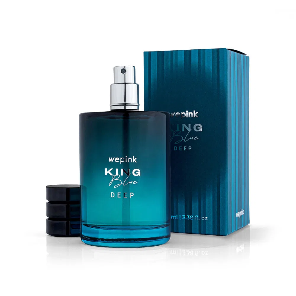 King Blue Deep Desodorante Colônia 100ml - Wepink - foto 2