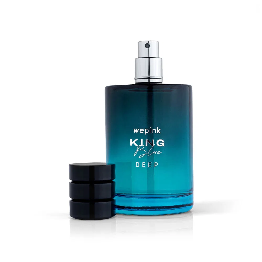 King Blue Deep Desodorante Colônia 100ml - Wepink - foto 4