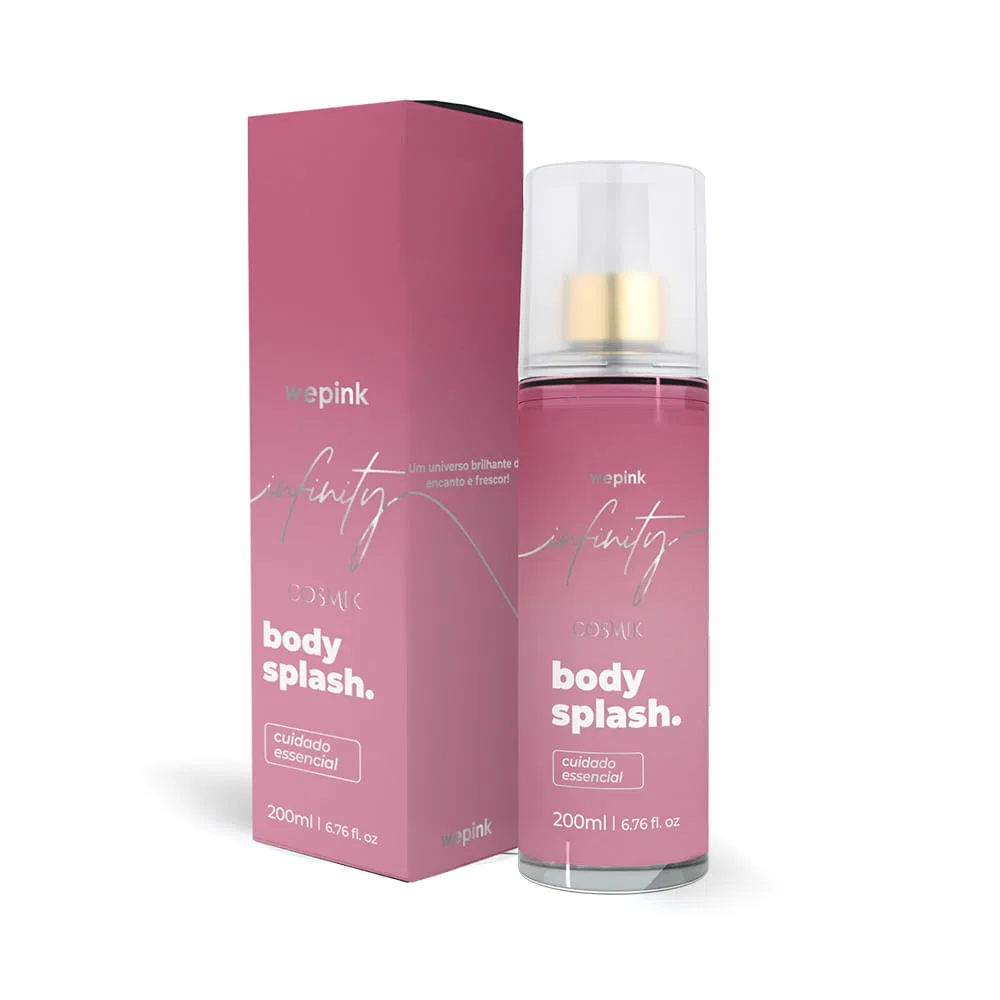 Body Splash Infinity Cosmik Desodorante Colônia 200ml - Wepink - foto 1