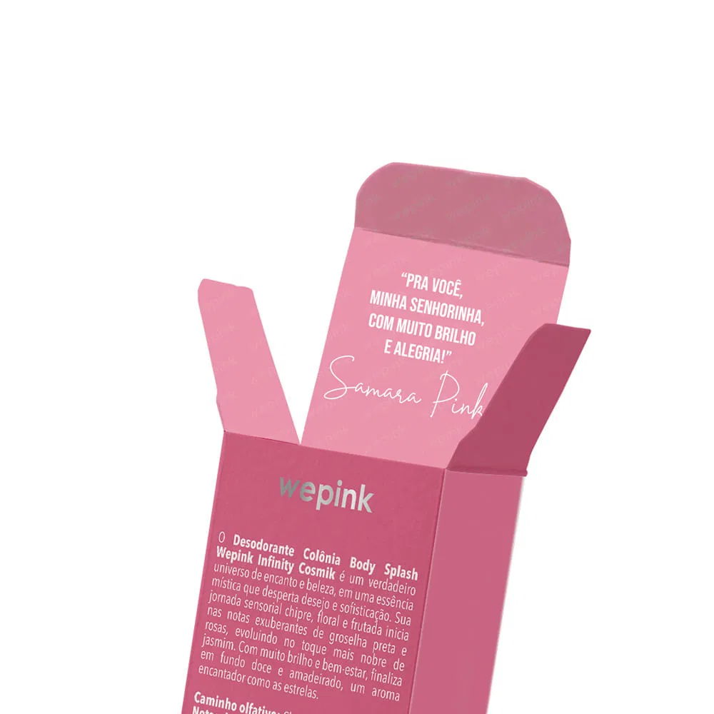 Body Splash Infinity Cosmik Desodorante Colônia 200ml - Wepink - foto 4
