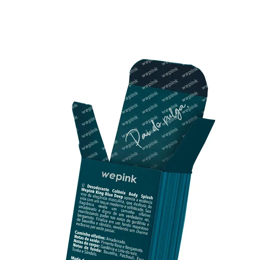 Body Splash King Blue Deep Desodorante Colônia 200ml - Wepink - foto 5